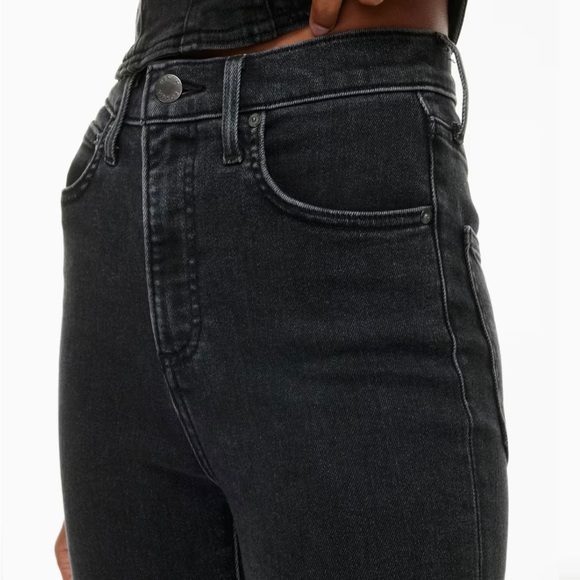 Aritzia off black skinny jeans - Picture 1 of 7